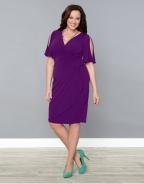 Fashion V-neck Black Woman Clubwear Dress