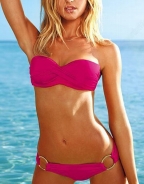 Fuschia Bra Set Bikini