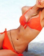 Wine Red Bowknot Sexy Bikini