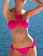 Cockscomb Pink Halter Charming Bikini