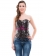 Black Criss Cross Leather Corset