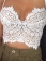 Vintage Dream Lace Bandeau Crop Top