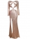 Luxury Sequined Cut-out Celebrity Dress