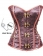 Brocade Steel Boned Steampunk Corset