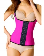 Steel Boned Latex Waist Trainer Vest