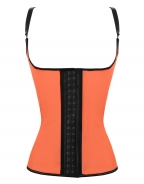 Steel Boned Latex Waist Trainer Vest
