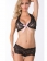Lace Bra and Peek-A-Boo Back Boyshort Set