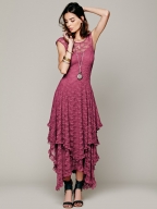 French Courtship Layered Maxi Dress