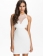 Straps & Cut Out Mesh Bodycon Dress