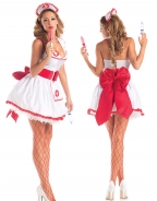 Plus Size Temptress Nurse Betty Costume