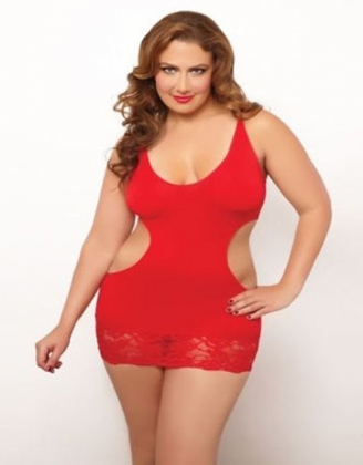Plunge Neckline Seamless Sexy Lingerie