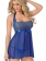 Sexy Blue Women Babydoll