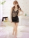 Black Sexy Transparent Babydoll