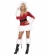 White Plush Christmas Mini Dress