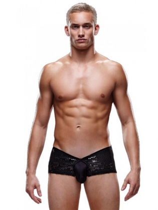 Black Bling Bling Sexy Men Pants