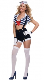 Lovely Harbor Hottie Sailor Costume