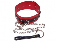 Red Leather Collar