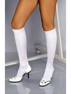 White Sheer Stockings