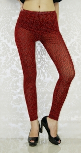 Red Butterfly Fashion Seamless Leggings