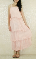 Dream Sweet Pink Cake Long Dress