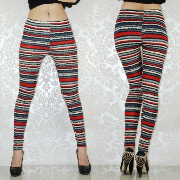 Passion Festive Stripe Sweater Leggings