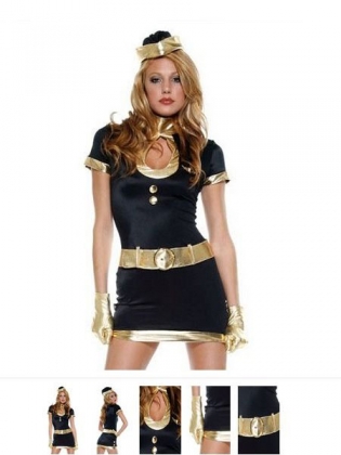 Gold Female Navy Sailor Costume