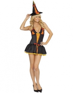 Adorable Girl Witch Halloween Costume