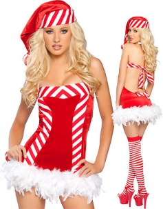 Sweet Candy Christmas Dress