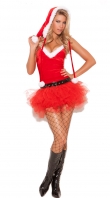 Sweetie Christmas Costume With Red Tutu