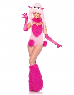 Pink Lady Moster Costume