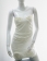 Floral Pearls Neckline Dress White