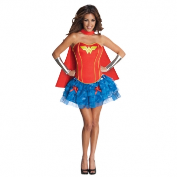 Sexy 3PC Wonder Heroine Costume