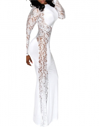 White Sexy Long Dress