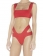 Coral Cut-out Push up Halter