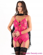 Rose Pink Lace Lingerie