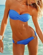 Blue Bra Set Bikini