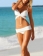 Pure White Strappy Bikini Top