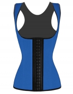 Waist Training Blue With Shoulder Straps