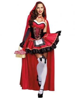 Deluxe Little Red Ridding Hood Costume